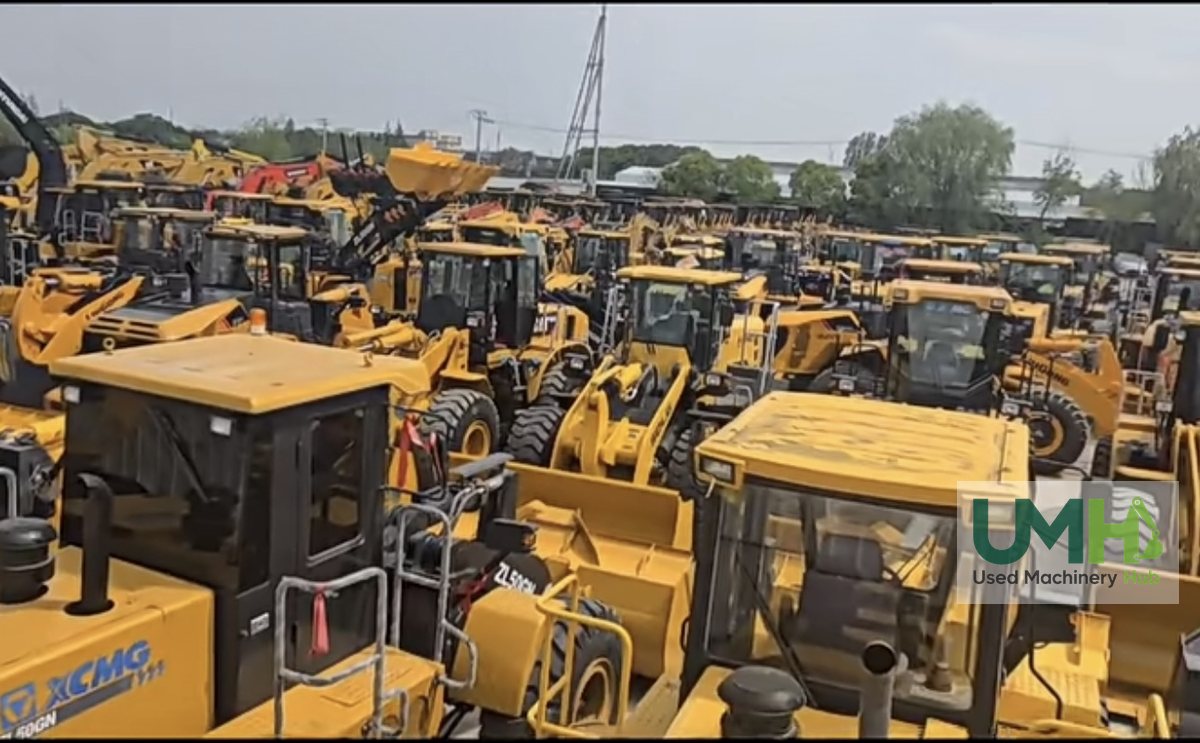 Hefei used machinery yard